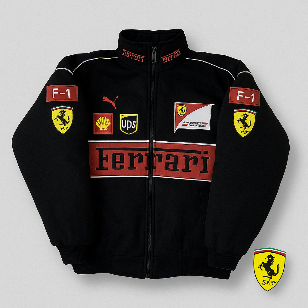F1 Ferrari Jacket (Black)