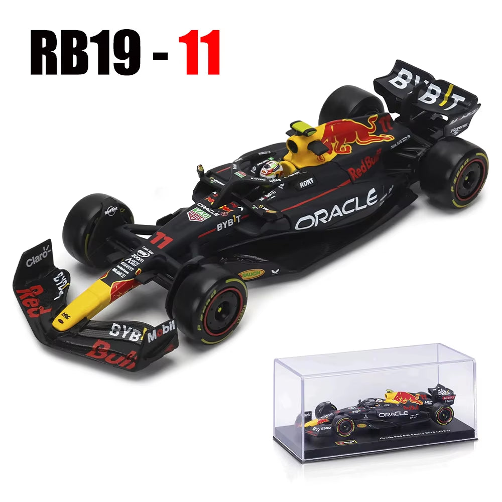 Bburago 1:43 F1 2024 Mclaren  Mercedes Benz W15 Ferrari SF24 Red Bull RB20 Alpine A524 Alloy Car Racing Model Gift Toy
