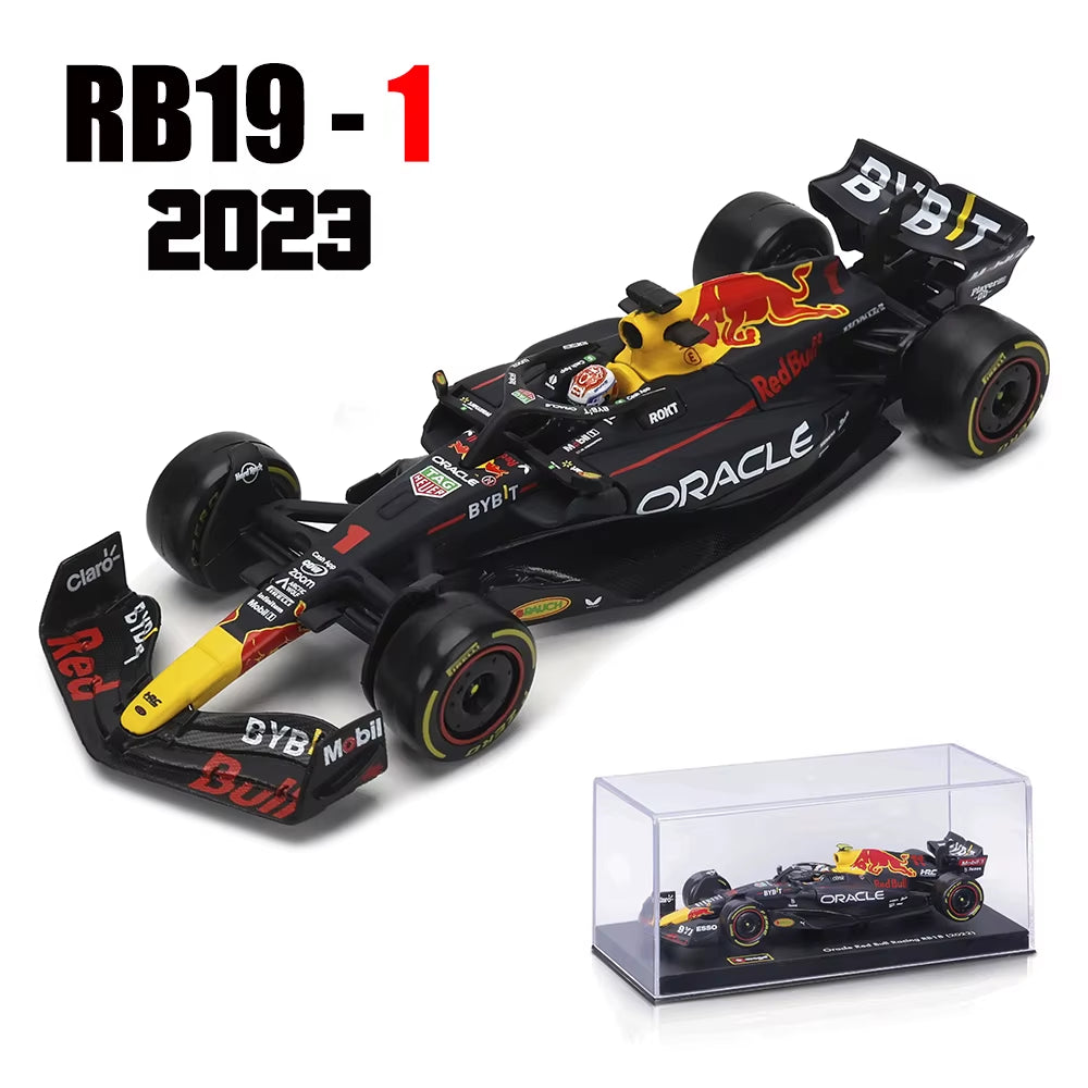 Bburago 1:43 F1 2024 Mclaren  Mercedes Benz W15 Ferrari SF24 Red Bull RB20 Alpine A524 Alloy Car Racing Model Gift Toy